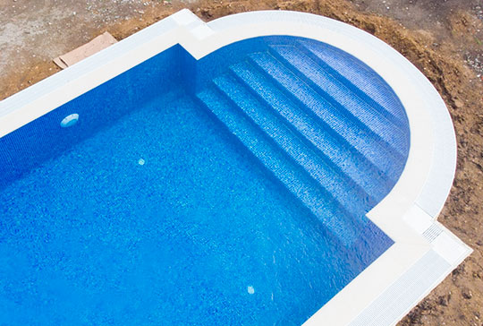 Piscine din beton torcretat